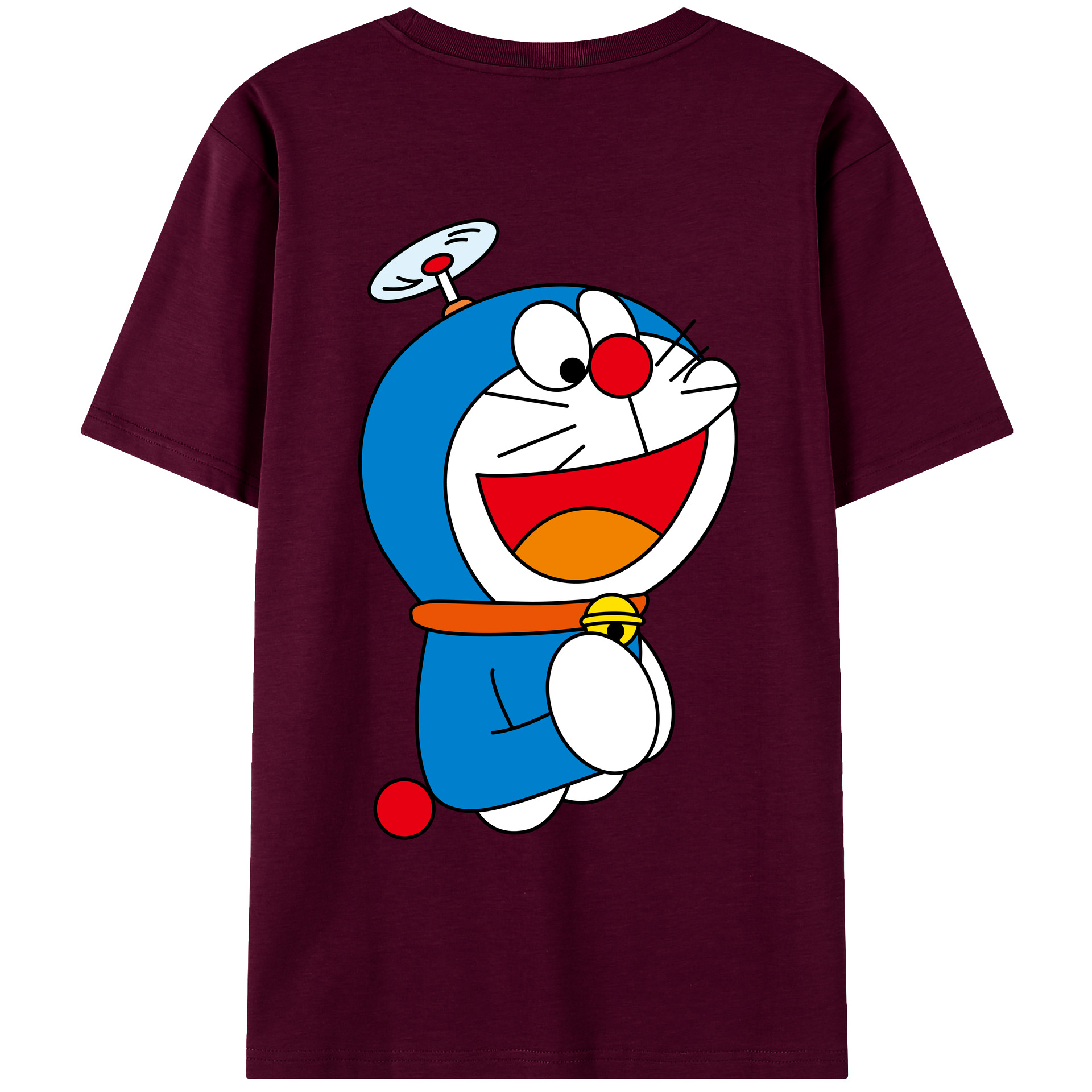 （画像用） ドラえもん Doraemon レディース半袖Tシャツ(バックプリント)